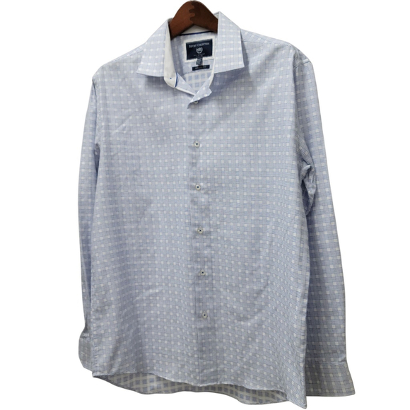 Report Collection Modern Fit Dress Shirt Men's 16.5 34/35 Excellent Condition - Picture 2 of 6